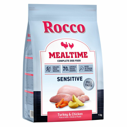 Rocco Mealtime Sensitive - puran & piščanec 12 kg