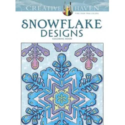 Creative Haven Snowflake Designs Coloring Book