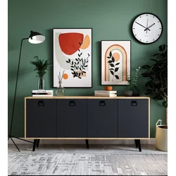 Hanah Home Komoda Mirza Modern 180, Antracit