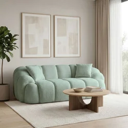 ATELIER DEL SOFA Sofa dvosed Octavio Turquoise