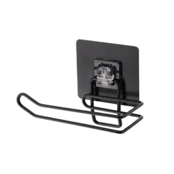 Držač toalet papira samolepljiv 3m 13 x 8 x 10,5 metal crna tendance