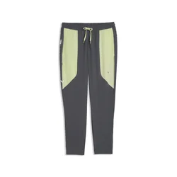 PUMA FLEX STRETCH Woven Training Pants Men, Sport, Galactic Gray/Apple Spritz, L