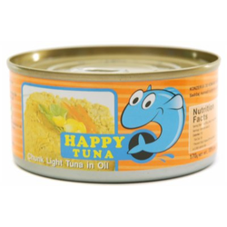 TUNA KOMADI U ULJU HAPPY 170G