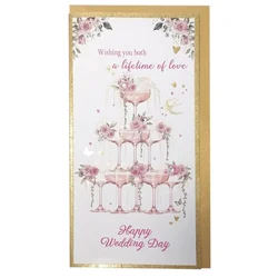 Viter čestitka wedding money coat 10x19cm ( SL580_11 )