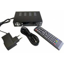 GEMBIRD Digitalni risiver GMB-T2-404, DVB-1 / T2, Full HD, USB, RF, crni
