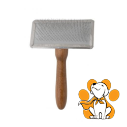 Tauro Pro Line Brush Metal Rim L, Metalna Četka za Profesionalnu Negu Dlake