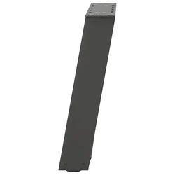 Noge za klub stolić U-oblik 2 kom antracit 38 x (42-43) cm čelik