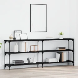 Konzolna stolica Crni hrast 200 x 29 x 75 cm