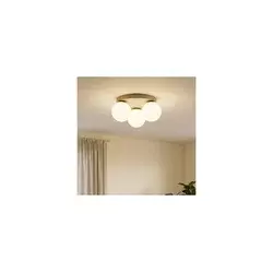 Brilagi - Plafonsko svetlo 1xE27/60W/230V, prečnik 15 cm, bež/zlatna