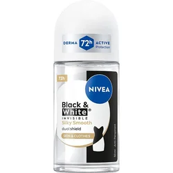 Nivea Black & White Invisible Silky Smooth antiperspirant za ženske roll-on 50 ml