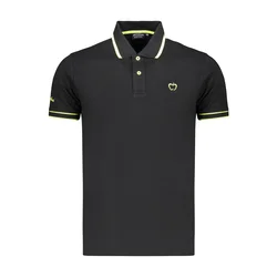 Baci&Abbracci Muška polo majica BAM1421, Kratki rukav, Crna