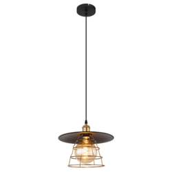 Globo 15086BH1 - Luster na sajli VIEJO 1xE27/60W/230V
