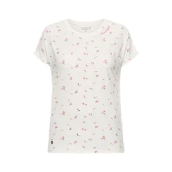 Ragwear Majica roza/bela