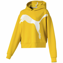 Puma Ženski pulover MODERN SPORT Hoody Rumena