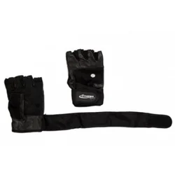 Thema Sport Fitnes rukavice sa steznikom BI-576, Crne