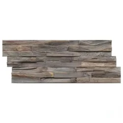 Panel zidni dekor forest eleg tik 500x200x10-20mm,5kom,0.5m2