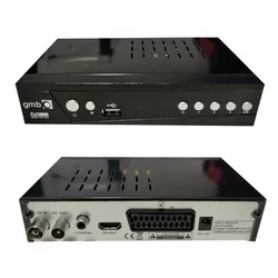 GEMBIRD TDT-033 Set top box DVB-T2 C, Crni