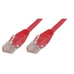 Microconnect Cat5e UTP 0.5m 0.5m Red networking cable