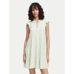 VERO MODA Obleka VMAlba  meta / bela