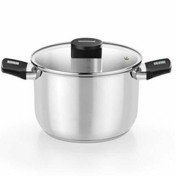 Šerpa Elite 3l fi 18cm sa staklenim poklopcem Monix