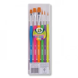 Četkice Jolly 1/5 mix pvc kutija Neon