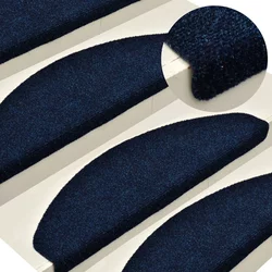 vidaXL Samolepilne preproge za stopnice 10 kosov mor. modre 56x17x3 cm