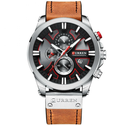 Sat CURREN FO-14227 - Smeđa / Srebrna KP14227