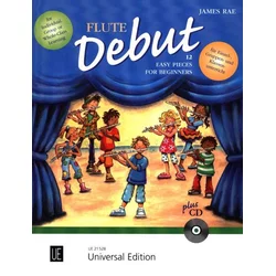 RAE notna literatura: FLUTE DEBUT +CD