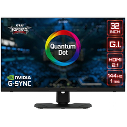 MSI Optix MPG321UR-QD 32 gaming monitor, UHD, IPS, 144hz, 1ms, HDR600, HDMI, DP, USB-C, USB, G-Sync