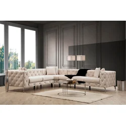 Atelier del Sofa Ugaona garnitura Como 310x70x270cm Bež
