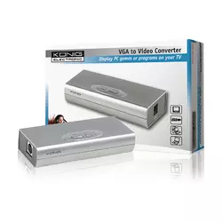 Adapter VGA F IN - RCA F + SVHS F OUT