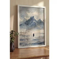 Dekorativna slika u okviru 50 x 70 cm