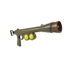M PETS Igračka za pse Bazooka i dve teniske lopte, Maslinasta