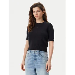 Tommy Jeans Pulover DW0DW20380 Črna Regular Fit