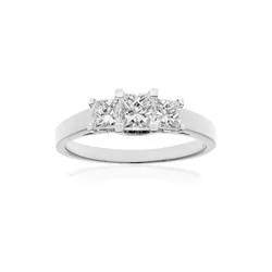 DIAMANT LETERNEL Prstan srebrna