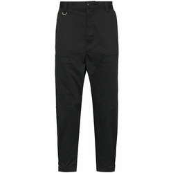 Sophnet. - buckle-detailed cropped trousers - men - Black