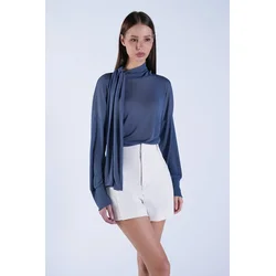 Trend Alacati Stili Ženska bluza Alc-X15154, Tamnoplava