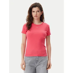 TOMMY HILFIGER WOMEN'S SHORT SLEEVE T-SHIRT PINK