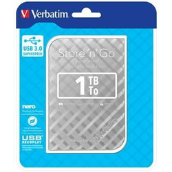 Verbatim Store´n´ Go 2,5 GEN2 1TB USB 3.0 srebrn