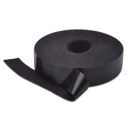 Velcro trak, 10m, črn