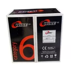 LAN UTP kabl OWIRE Cat6 Solid/CCA/0/56mm/Plavi/305m