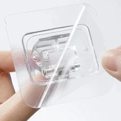 Set samolepljivih plastičnih kukica sa osiguračem, 4 komada