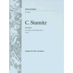 STAMITZ C.:KONZERT FUR FLOTE D-DUR