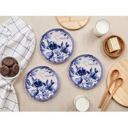 Hermia Set dezertnih tanjira, 6 komada, Plavi
