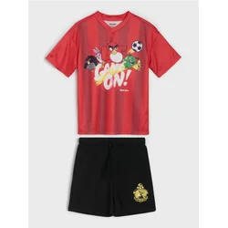 Sinsay - Komplet majice kratkih rukava i kratkih pantalona Angry Birds - šareno