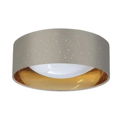 LED stropna svetiljka TULUZA LED/18W/230V pr. 32 cm braon