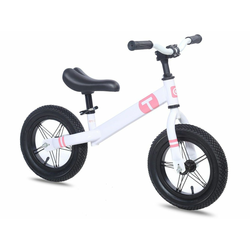MegaFavorit Balance BIKE 12” bicikl bela/roza i bela/ljubičasta