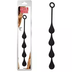 Analne kuglice Anal Penetrator M, 44cm, Crne