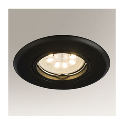 Shilo 3329 - Ugradno svetlo TOKIO 1xGU10/15W/230V crno