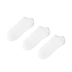 Cropp - 3 pack Ä?arapa niskih - white